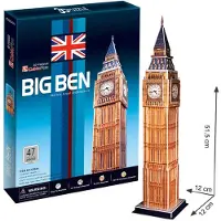 Kärkkäinen Cubic Fun Big Ben 3D palapeli