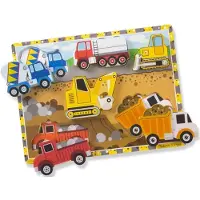 Melissa & Doug Palapeli Ajoneuvot 9 Palaa