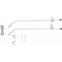 Tom Takatuen kiinnikkeet - - Malli 2555510 - Alumiini - Pituus 38 cm - Paino 205 g
