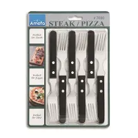 Amefa Pizzagrillivarras 6 kpl Musta