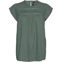 Vero Moda Pusero 'Debbie' tummanvihreä