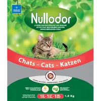 Nullodor 3l (1,5kg) silikaattikuivike kissanhiekka