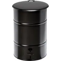 Konga Mekaniska Tynnyri KM30SF, 30 L, 360x360x475 mm, musta