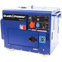 DUAB-Power MDG6500S-3 aggregaatti, 3-vaiheinen, diesel, äänieristetty