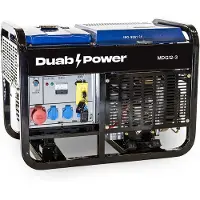 DUAB-Power MDG12-3 aggregaatti, 3-vaiheinen, diesel, kaukokäynnistys