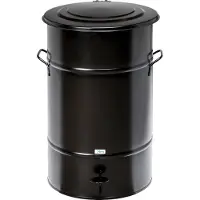 Kongamek Tynnyri KM70SF, 70 L, 415x415x630 mm, musta