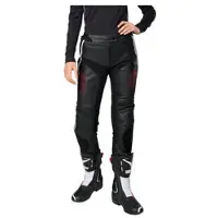 Rekurv C-20.03 Naiset Nahkaa Yhdistelmähousut Musta/Valkoinen/Punainen Naiset, size 32