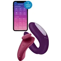 Satisfyer Partner Box 1 Setti Secret Panty Vibraattori + Double Joy Partner Vibraattori