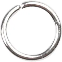Adlibris Välirengas, koko 5,4 mm, paksuus 0,7 mm, hopeanväriset, 500 kpl/ 1 pkt