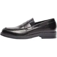 Selected Slmblake Leather Penny Loafer - Black - 40