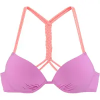 Venice beach Bikinitoppi vaaleanvioletti / lohi