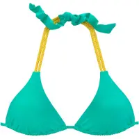 Venice beach Bikinitoppi 'Anna' sitruuna / minttu