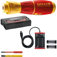 Wiha E-Screwdriver 7-osainen ruuvimeisselipaketti käsikorjaustyökalujen tarvikesarja