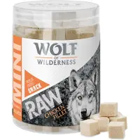 Wolf of Wilderness 240g kylmäkuivatut herkut kanafile mini