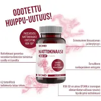 Biomed Nattokinaasi NSK-SD 30 kaps. ravintolisä