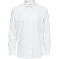 Selected Slmregethan Shirt Ls Classic Noos - White - L