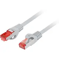 Lanberg PCF6-10CU-1000-S, 10 m, Cat6, F/UTP (FTP), RJ-45, RJ-45, Harmaa