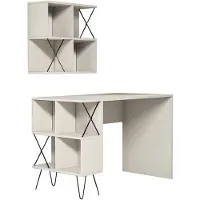 Skye Decor Extra 2 -työpöytä, beige