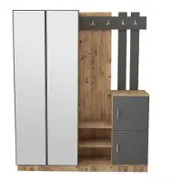 Skye Decor Eteinen Hanah Home DD8 - Atlantin mänty, antrasiitti