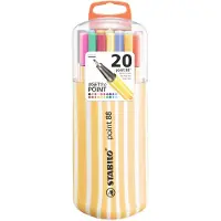 Stabilo Point 88 Zebrui 20 kpl kuitukärkikynä