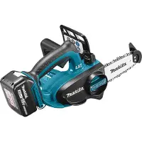 Makita Ketjusaha DUC122RTE; 18 V; 2x5,0 Ah akku; 11,5 cm laippa