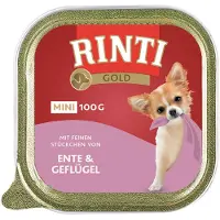 Rinti | Gold Mini | Tarjotin 100g - Kanaa ja hanhea 100g