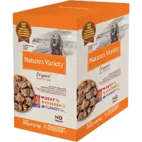 Nature´s Variety 8x300g Original Paté No Grain Medium/Maxi Adult lajitelma (nauta, kana, kalkkuna) Nature's Variety koiran märkäruoka