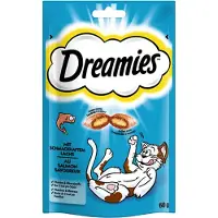 Dreamies 6x60g kissanherkut nauta, lohi & tonnikala