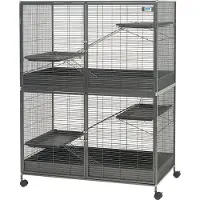 Savic Royal XL Super De Luxe Small Animal Cage Gray 115x67x153cm