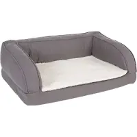 Zooplus Exclusive Ortopedinen koiransohva, harmaa P 90 x L 60 x K 30 cm