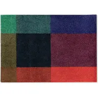 Heymat Mix Ovimatto 60x85 Cm - Kuviolliset matot Pet-kierrätysmuovi Gem - 50430