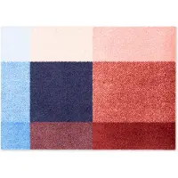 Heymat Mix Ovimatto 60x85 Cm - Kuviolliset matot Pet-kierrätysmuovi Berry - 50410
