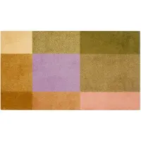 Heymat Mix Ovimatto 85x150 Cm - Kuviolliset matot Pet-kierrätysmuovi Teklan - 50444