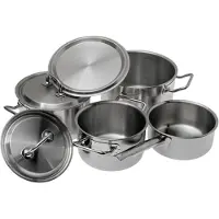Spring Brigade Premium Starter Set, 4 pieces including saucepan