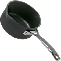 Le Creuset maitokattila 1,6 l Musta