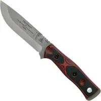 Tops knives B.O.B. Fieldcraft 154CM Red/Black G10 BROS-154-RB bushcraft knife