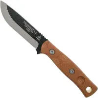 Tops knives TOPS Fieldcraft 3.5 Mini BROS 90 Degree Spine, Firesteel, Brown Micarta MBROS-01-SF bushcraft knife