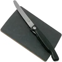 Victorinox Swiss Army Picnic leikkuulauta ja taittoveitsi 11 cm, musta