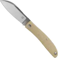 FOX Knives Livri, M390, Natural Jute Micarta, 273MI pocket knife