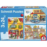 Schmidt 56215, Kuviopalapeli, 24 kpl, Lapset, 3 vuosi/vuosia