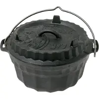 Petromax Ring Cake Pan GF1, musta