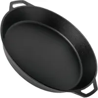 Lodge skillet/frying pan with two handles L17SK3, diameter approx. 43.2 cm