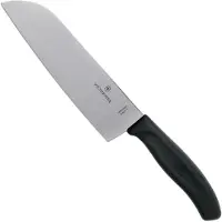 Victorinox Santokuveitsi Swiss Classic lahjapakkaus Musta