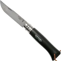 Opinel No8 Trekking - Black/Brown