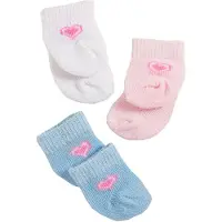 Heless Doll socks - 3 pairs 28-35 cm