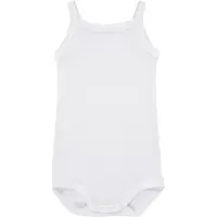 Petit Bateau 2-Pack Vauvan Bodyt Valkoiset 1 months Valkoinen 1 kuukautta Tytöt