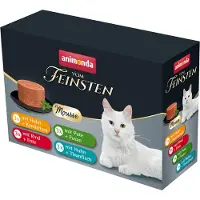 Animonda Vom Feinsten 12x85g Adult Mousse -lajitelma (4 makua) -kissanruoka