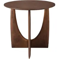 Ethnicraft Geometric Sivupöytä Teak ruskea