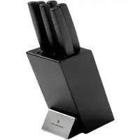 Victorinox Swiss Modern 6-piece knife set black, 6.7186.63