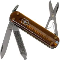 Victorinox Classic SD Translucent Colours, Chocolate Fudge 0.6223.T55G Swiss pocket knife